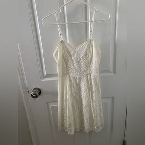 NWT Cream Lace Dress